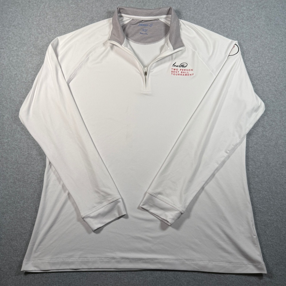 Johnnie‑O Quarter Zip Pullover XXL (Invited Tournament)